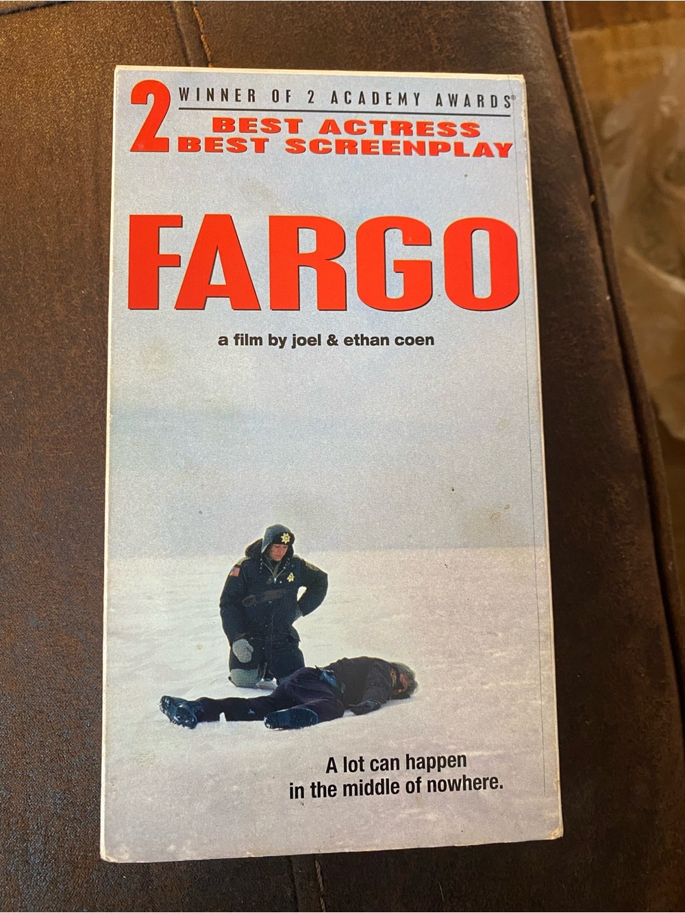 PolyGram Video Fargo VHS Hi-Fi Drama Thriller 1996 R English Coen McDormand